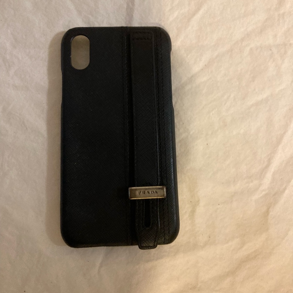 Prada Textured Black Phone Case - Picture 3 of 6